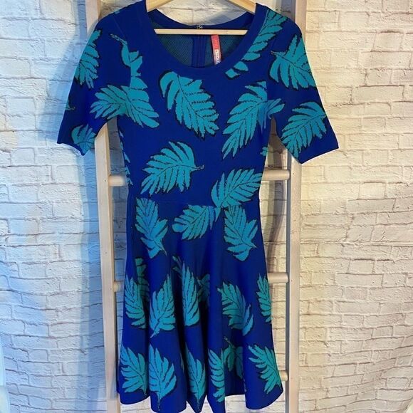 💝 3/$75 Lisa Leaf Dress By Tracy Reese - Picture 1 of 8